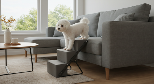 Choosing the Right Dog Stairs & Ramps for Beds & Couches: A Guide to Pet Comfort and Safety