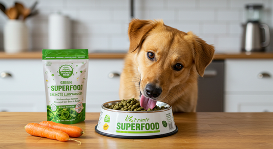 Nourishing Your Dog Naturally: The Benefits of Green Superfood Base Mixes