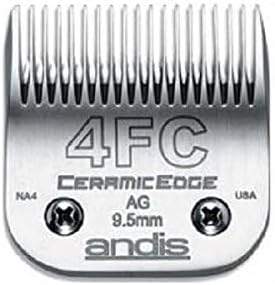 Andis Stainless Steel Pro Quality Grooming Ceramic Edge Clipper Blades Choose Size !(# 7FC Finish Blade = 3.2mm)