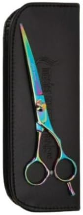 Master Grooming Tools Stainless Steel 5200 Rainbow Series Curved Pet Shears, 6-1/2-Inch
