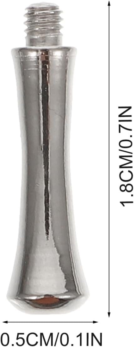 Balacoo Metal Shears 10pcs Scissor Finger Rest Stainless Steel Salon Shear Finger Rest Nails Scissor Parts Replacement Tail Nails Scissor Pet Hair Scissor Accessories Hair Styling Accessories