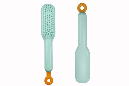 Stretchable Puppy Brush , Soft Dog Brush - Gentle Grooming Brush for Small Dogs, Perfect for Yorkie, Shih Tzu, Maltipoo ,Dog Hair Remover Brush (Green)