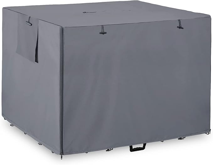 48Inch Wire Dog Crate Cover,Durable Windproof Privacy Polyester Pet Kennel Covers,Breathable Blackout Cover for 1/2/3 Door Dog Cage. (48" L x 30" W x 33" H,Grey)