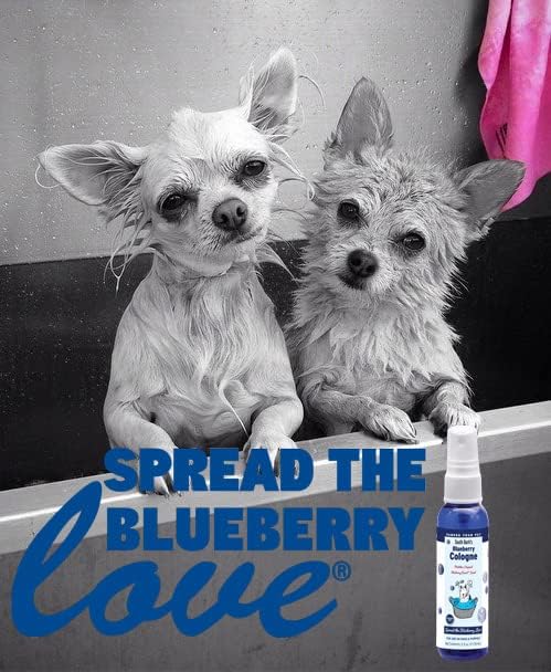 Showseason South Bark's Blueberry-Clove Dog Cologne 8.5 oz. For Dogs | 2-Pack | Dog Perfum Long-Lasting Odor Eliminator Spray