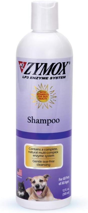 PET KING BRANDS ZYMOX Shampoo for Dogs and Cats, 12oz