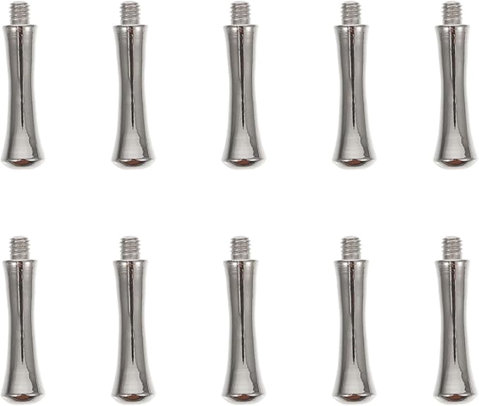 Balacoo Metal Shears 10pcs Scissor Finger Rest Stainless Steel Salon Shear Finger Rest Nails Scissor Parts Replacement Tail Nails Scissor Pet Hair Scissor Accessories Hair Styling Accessories