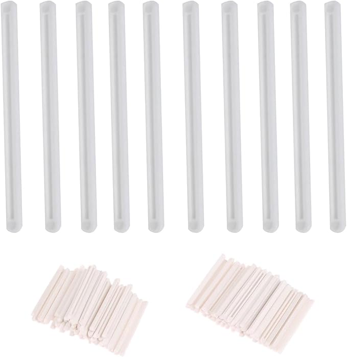 10 Pack Dog Clippers Blade Guide Replacement Spare Parts 35mm Plastic Strip Guides for Andis Oster Wah KM-10 A5 Series Pet Clipper Grooming Kit Trimmer Dogs Cats Electric Shaver Repair White