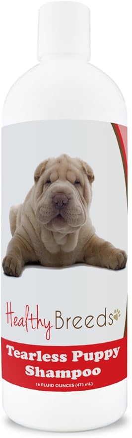 Healthy Breeds Chinese Shar Pei Tearless Puppy Dog Shampoo 16 oz
