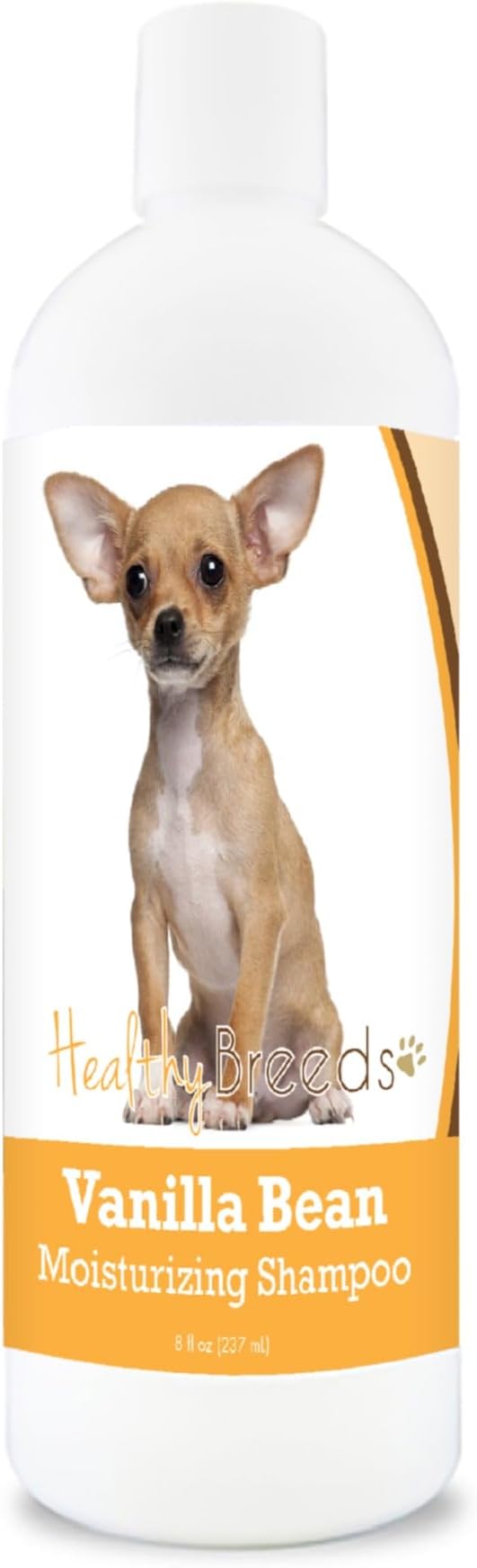 Healthy Breeds Chihuahua Vanilla Bean Moisturizing Shampoo + Conditioner - with Vitamins A, D, E + Coconut Oil - 8 oz