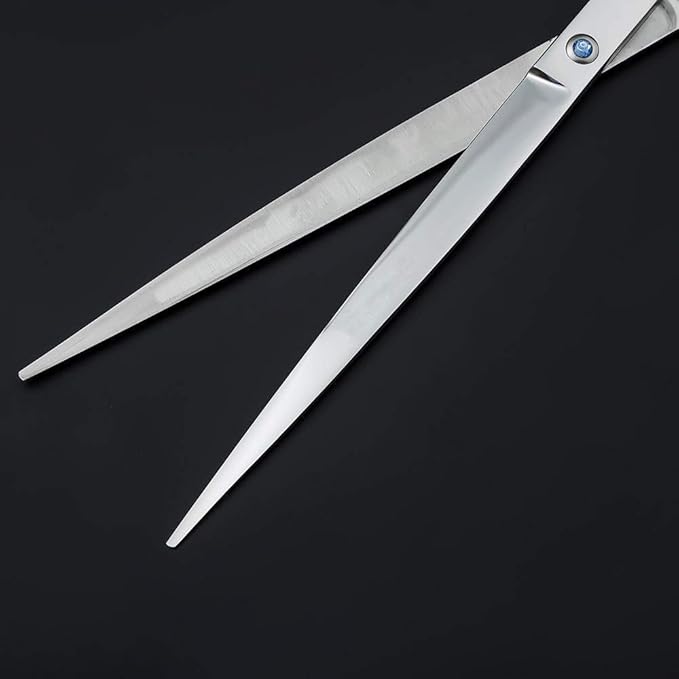 Purple Dragon 10 Inch Sharp Edge Salon Hair Cutting Shears - Pet/Dog Grooming Scissors with Bag - Perfect for Barber or Pet Groomer (10 inch)