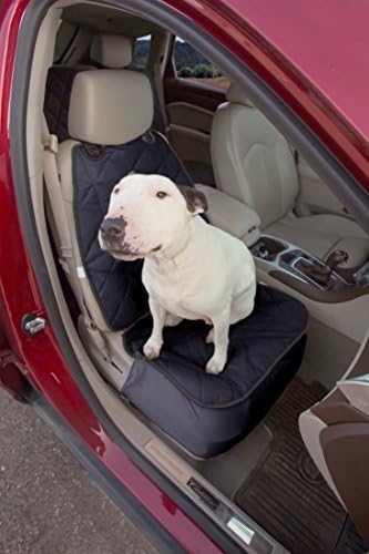 4Knines Front Seat Cover for Dogs (Black)