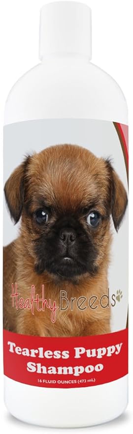 Healthy Breeds Brussels Griffon Tearless Puppy Dog Shampoo 16 oz