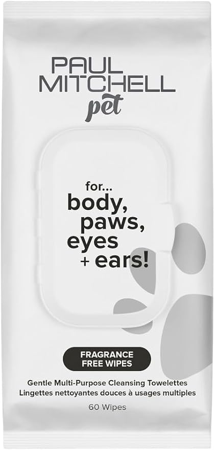 Fragrance Free Wipes, Gentle Multi-Purpose Cleansing Towelettes