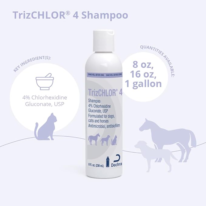 TrizCLHOR 4 Shampoo, 8 Ounce