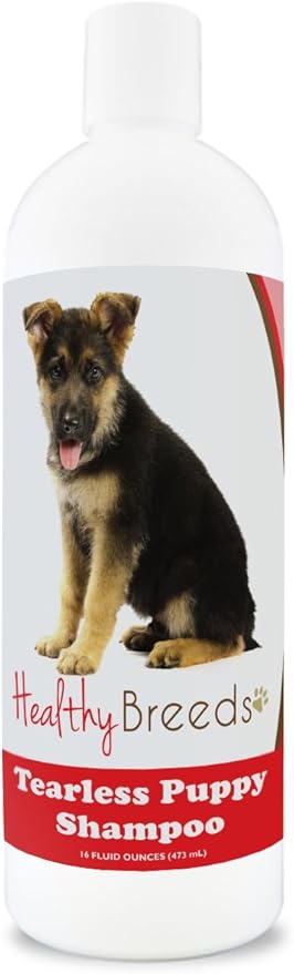 Healthy Breeds German Shepherd Tearless Puppy Dog Shampoo 16 oz