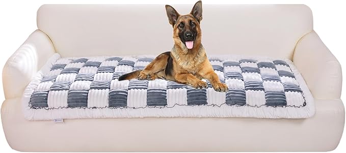 Pet Couch Cover, Couch Cover for Dogs Washable,Durable Pet Couch Covers for Sofa,Pet Friendly Sofa Protector, Large Dog Furniture Shield, Easy Clean Dog Couch Cover(27.6X70.9In,Gray)