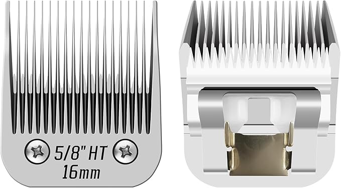 5/8HT(64930) Blade Dog Grooming Clipper Replacement Blades Compatible with Andis Dog Clippers,Detachable Stainless Steel Blade,Size-5/8 HT, Cut Length-5/8 Inch