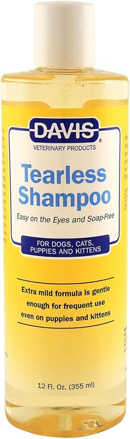 Davis Tearless Pet Shampoo, 12 oz