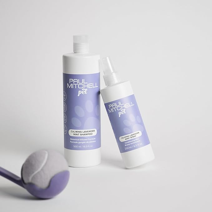 Calming Lavender Mint Shampoo, Botanical-Infused Dog Shampoo, 16.9 fl. Oz