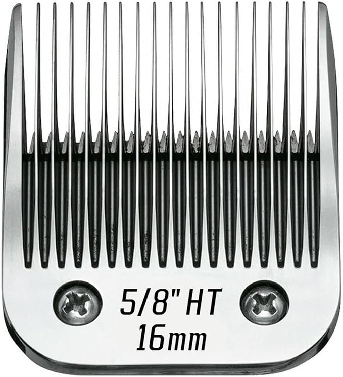 5/8HT(64930) Blade Dog Grooming Clipper Replacement Blades Compatible with Andis Dog Clippers,Detachable Stainless Steel Blade,Size-5/8 HT, Cut Length-5/8 Inch