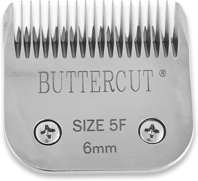 Geib Buttercut 8 Pack Dog Clipper Blades – Grooming Kit – Carbonized Steel Construction, Long-Lasting Durable Blades