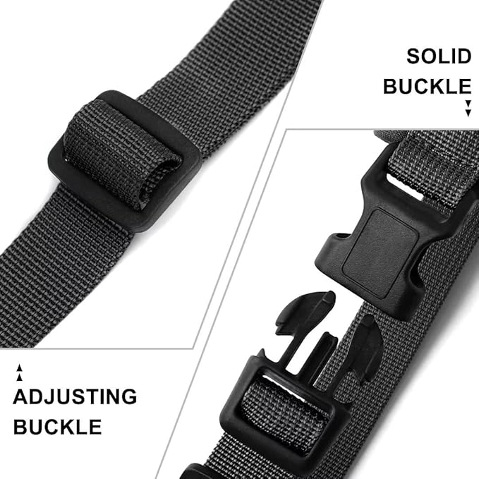 Beirui No Pull Dog Harness for Small Medium Dogs Puppies, Soft Neoprene Quick Fit Harness with Durable Front Clip & Back Clip, Lightweight Easy for Daily Walking (Black,M)