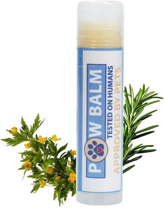 Pawtitas Paw Balm for Dogs Certified Organic Ingredients Moisturizer for Cracked, Burn Pads, Paw Balm Travel Size Stick 0.15 oz / 4.5 ml