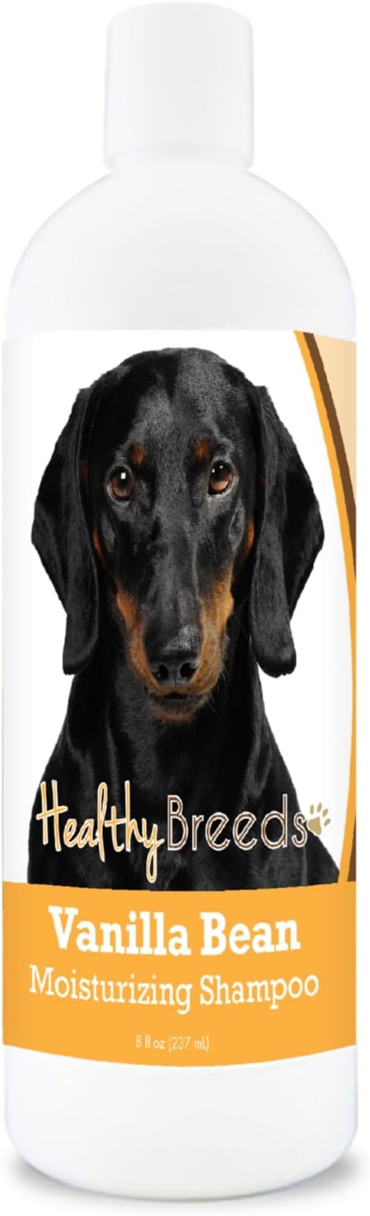 Healthy Breeds Dachshund Vanilla Bean Moisturizing Shampoo + Conditioner - with Vitamins A, D, E + Coconut Oil - 8 oz