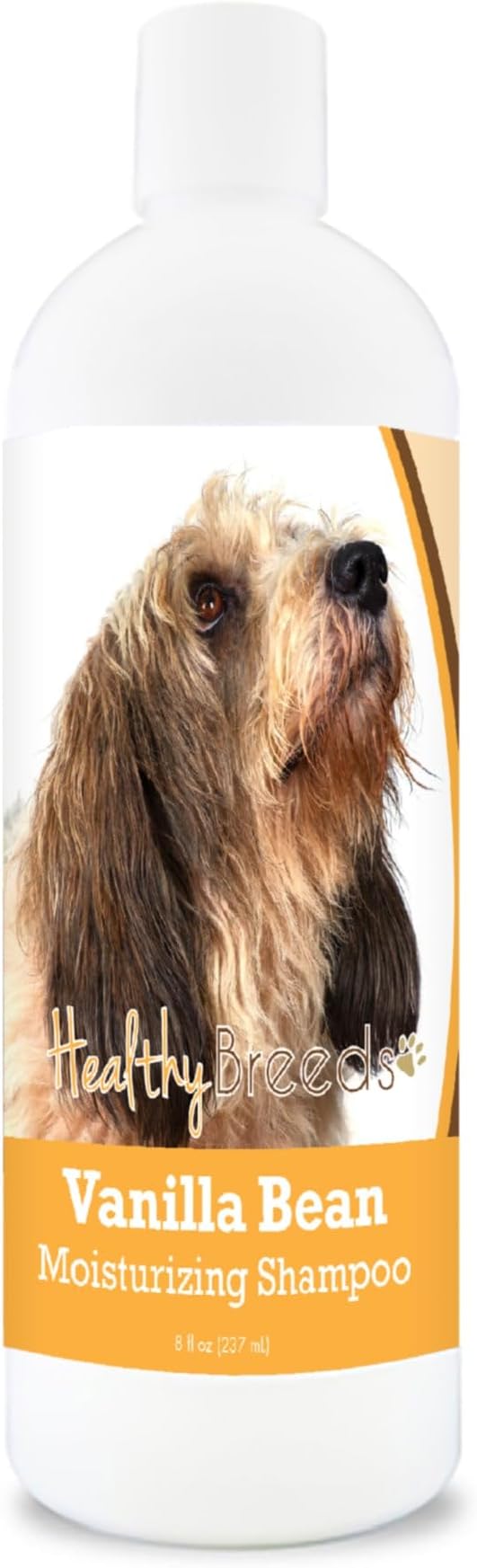 Healthy Breeds Petits Bassets Griffons Vendeen Vanilla Bean Moisturizing Shampoo 8 oz