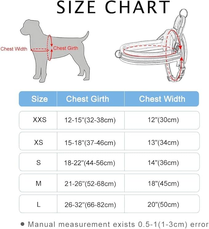 Didog Soft Flannel Padded Dog Vest Harness,Escape Proof/Quick Fit Reflective Dog Strap Harness, Easy for Training Walking(S:Chest 18-22", Orange)