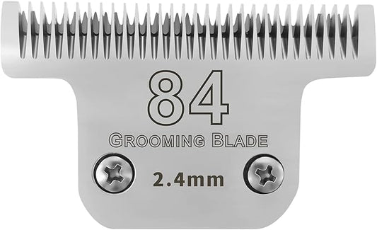 T84 Pet Dog Grooming Detachable Blades,Compatible with Andis,Oster A5,Wahl KM10 Clippers,Cut Length 3/32" (2.4mm),Fit for Larger Animals
