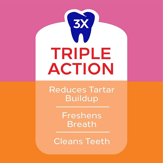 PEDIGREE DENTASTIX Dual Flavor Large Dog Dental Treats, Bacon & Chicken Flavors Dental Bones, 1.47 lb. Pack (32 Treats)