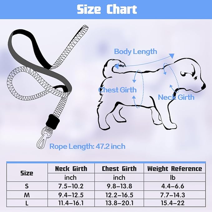 Harness Set Pet Leashs Walking Training Cute Polka Dot Bow Pet Summer Set Adjustable for Small Medium Large Dogs Cute Dog Harness Puppy Harness Soft Small Dog Vest for Small Girl Dogs(Yellow,M)