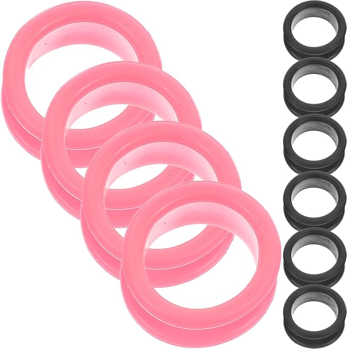 Finger Inserts 10pcs Silicone Ring Thumb Grips Dog Clippers Professional Beauty Tools + Accessories Pet Shears Finger Rings Grooming Grips Shear Ring