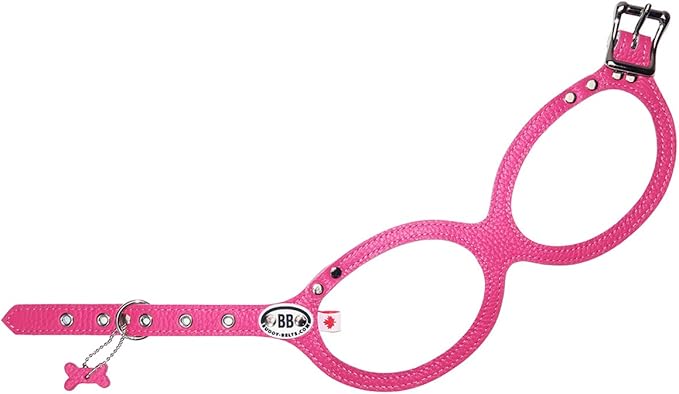 BUDDY BELT Harness Pebble Grain Hot Pink - Luxury Edition (4)