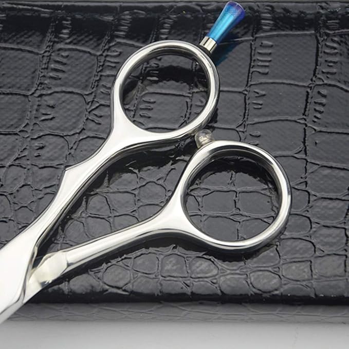 LILYS PET HIGH-END SERIES 7" or 8" or 9" or 10" Japanese 440C Stainless steel Professional Pet Grooming Cutting Scissors With Beautiful Blue Screw (9")
