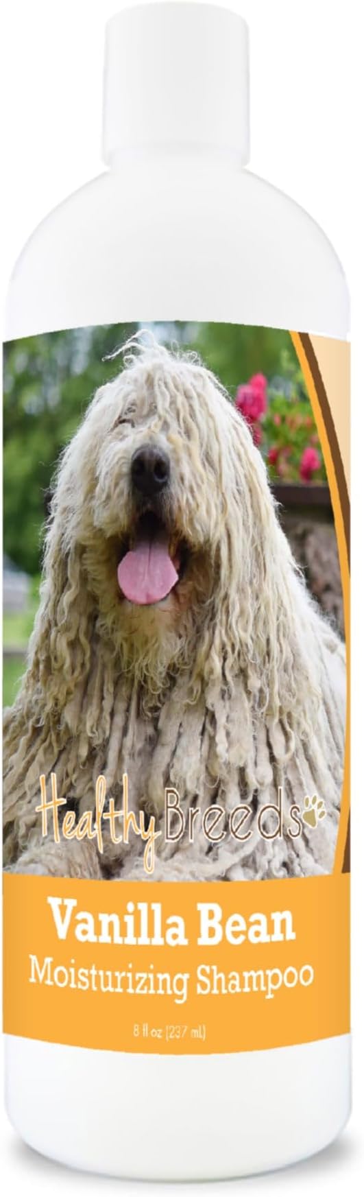 Healthy Breeds Komondorok Vanilla Bean Moisturizing Shampoo + Conditioner - with Vitamins A, D, E + Coconut Oil - 8 oz