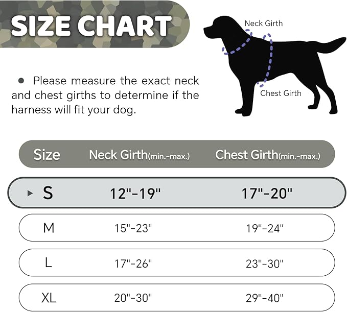 QQPETS No Pull Dog Harness with 2 Leash Clips,Adjustable Soft Padded Dog Vest, Reflective Outdoor Pet Oxford Vest with Easy Control Handle for Small to Large Dogs Walking Training