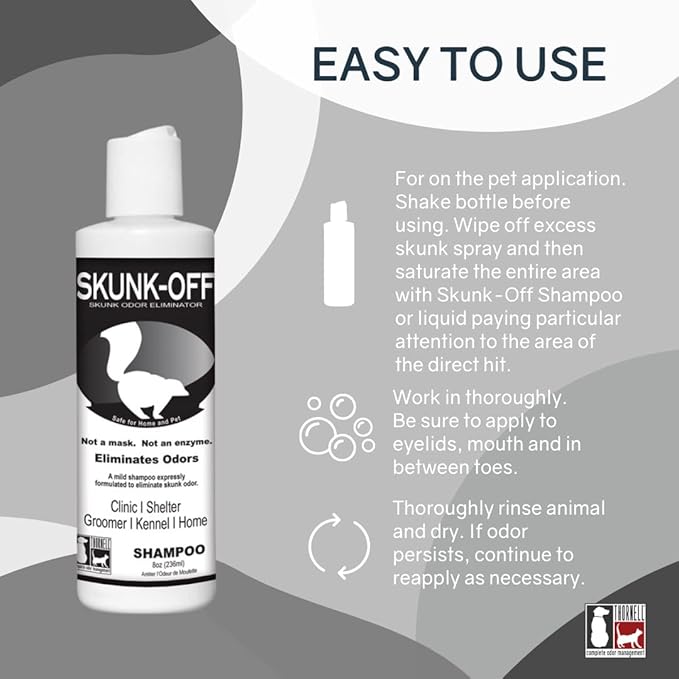 Skunk-Off Shampoo Spray, 32oz