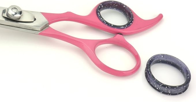 No Buzz Clipper + Dematting Comb by Scaredy Cut Silent Home Pet Grooming Kit, Pink, Right-Handed