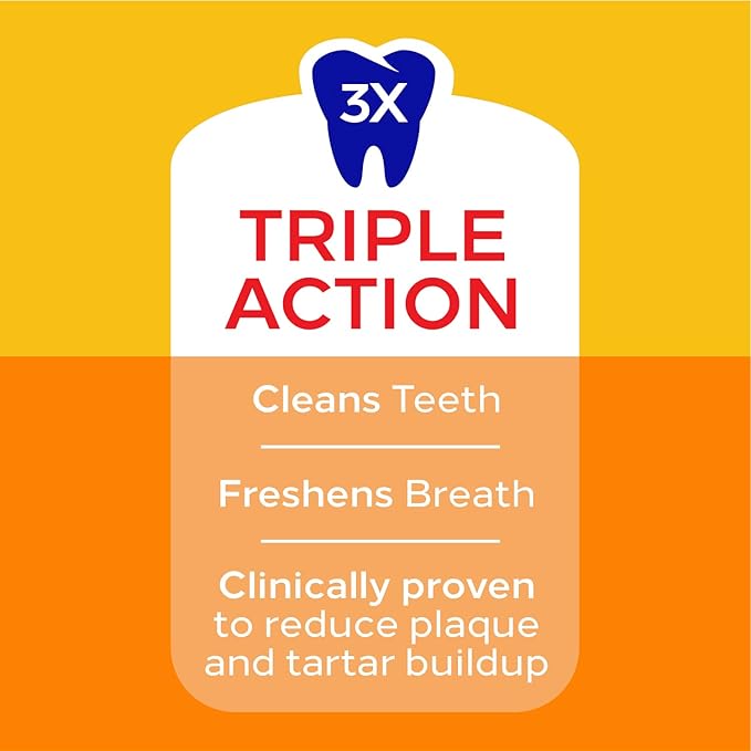 Pedigree DENTASTIX Adult Large Dog Dental Care Treats, Bacon Flavor, 2.08 lb. Pack (40 Treats)