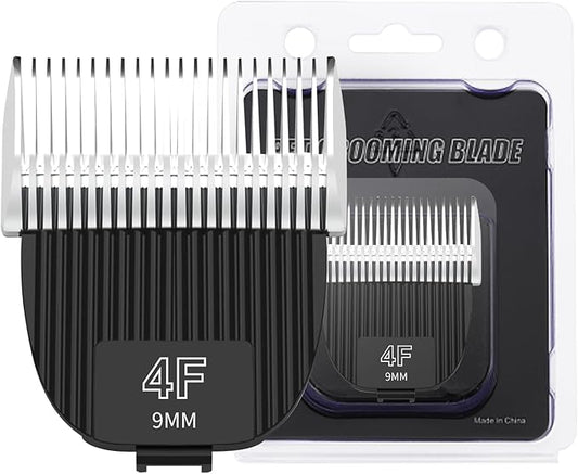 Flash Clipper Professional Detachable Replacement Blades,Compatible with Kenchii Flash Clipper Blade(Size 4F-9mm )