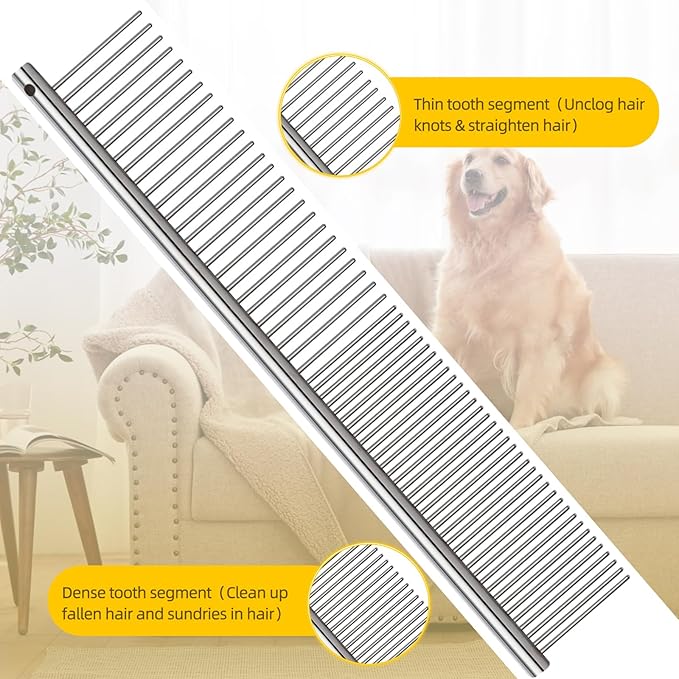 Dog Grooming Scissors,Curved Chunkers Shears Dog Grooming with Safety Round Tips, Sharp and Comfortable 4 in 1 Dog Scissors for Grooming