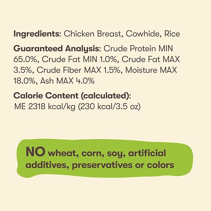 Pet 'n Shape Chik 'N Rice Dumbbells - All Natural Dog Treats, Chicken, 32 oz