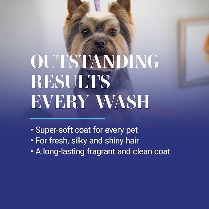Chris Christensen Smartwash50 Papaya Starfruit Ultra Concentrated Dog Shampoo, Makes Up to 50 Bottles, Groom Like A Professional, Delightfully Fragranced, Suitable for All Coats, Made in USA, 16 Oz