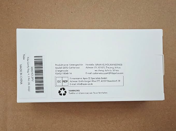 Fida Cat Harness and Leash Set for Walking Kitten and Puppy, Escape Proof Kitten Harness with Breathable Lightweight Soft Mesh, Adjustable Reflective Step-in Design. (XXXS, Pink)