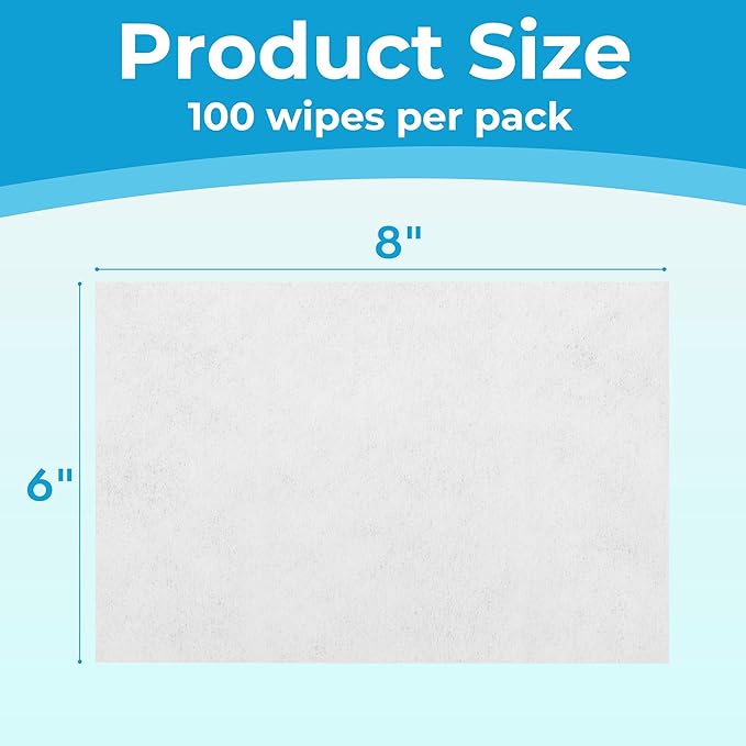 PrimePets Dog Grooming Wipes, 600 Count, 6x8 Inch Deodorizing Wipes for Dogs & Cats, 100% Fragrance Free, Natural Pet Wipes for Cleaning Face Bum Eyes Ears Paws Teeth, Dog Wipes