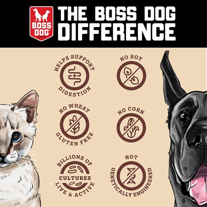 Boss Proballs Meatball Treats for Dogs & Cat, Chicken Recipe, 6 oz Jar