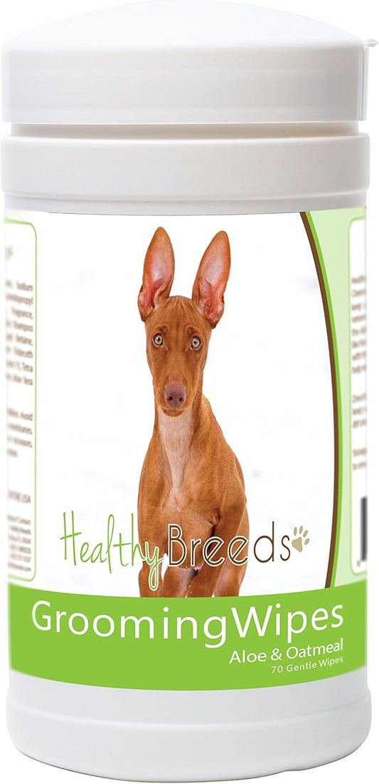 Healthy Breeds Cirnechi dell'Etna Grooming Wipes 70 Count