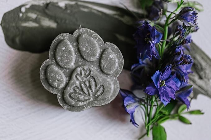 Pawson Dog Shampoo Bar - Natural Pet Shampoo with Rice Water and Aloe for Animals, Puppy Essentials, Jasmine and Lavender Scent